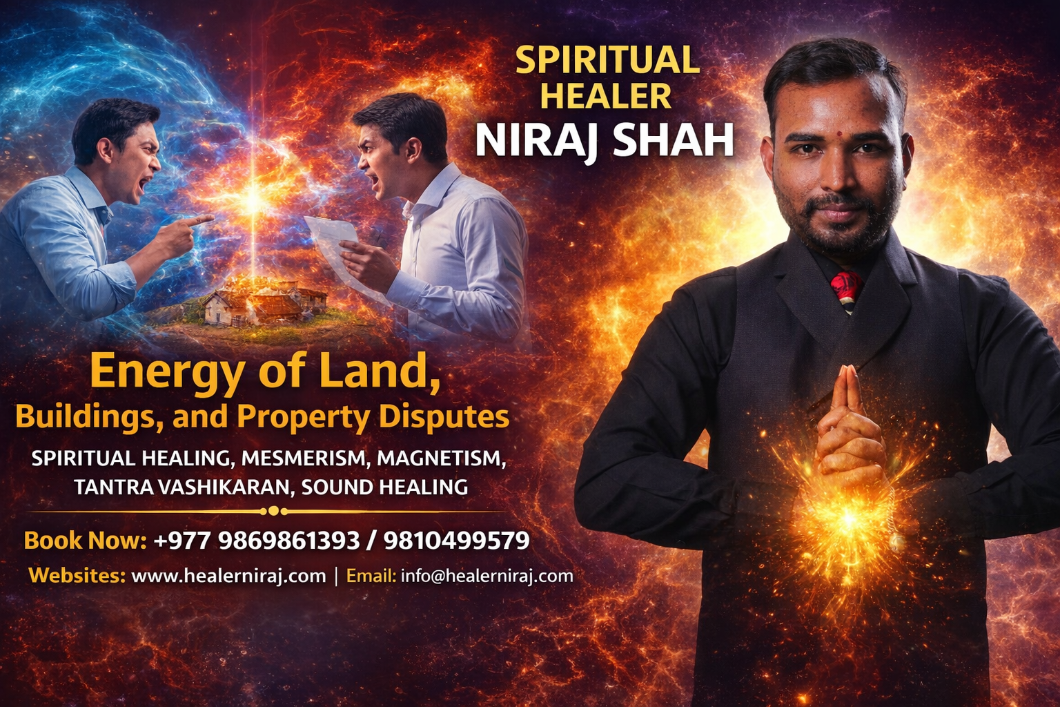 Energy of Land, Buildings, and Property Disputes: How Spiritual Healing Restores Harmony