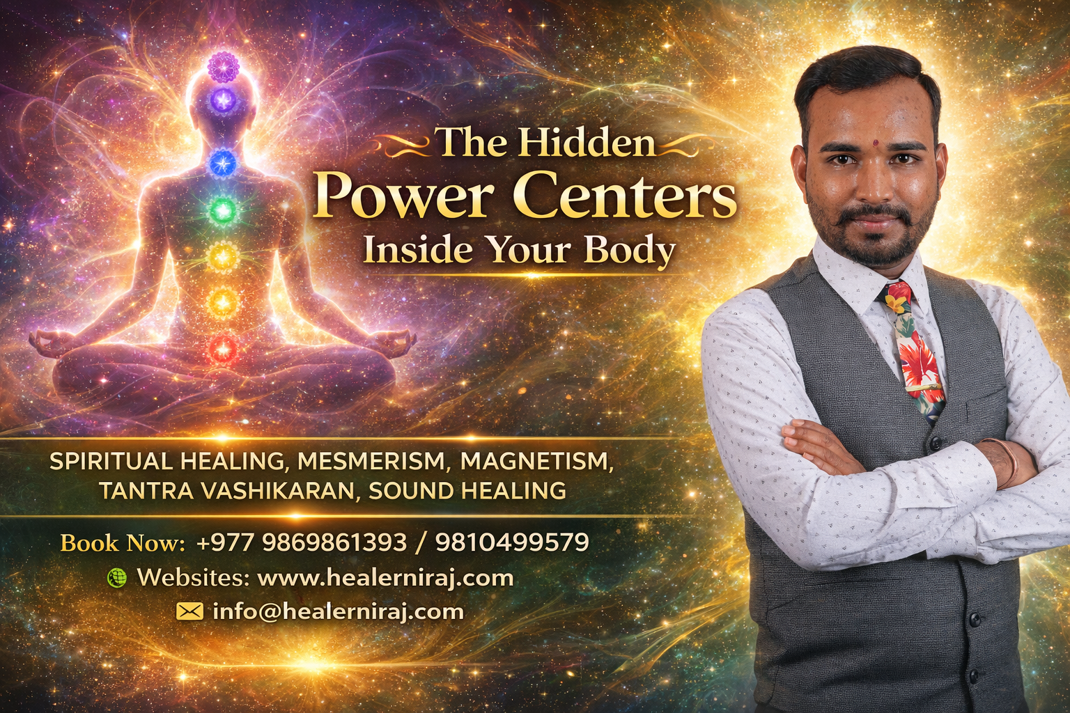 The Hidden Power Centers Inside Your Body: Unlock Healing, Energy & Spiritual Balance